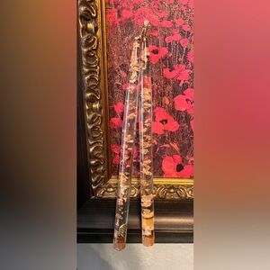 Gregorian Copper Decorative Candlesticks